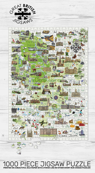 Derbyshire - Emma Joustra Jigsaw Puzzle