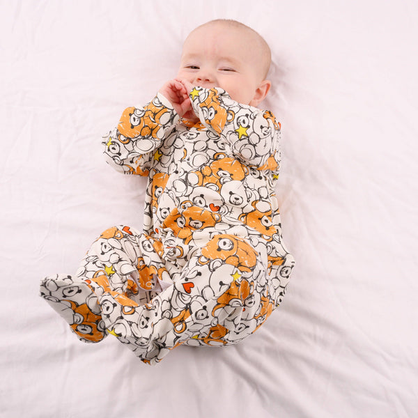 Unisex Baby Cotton Sleepsuit (Onesie) – Special Bear Print