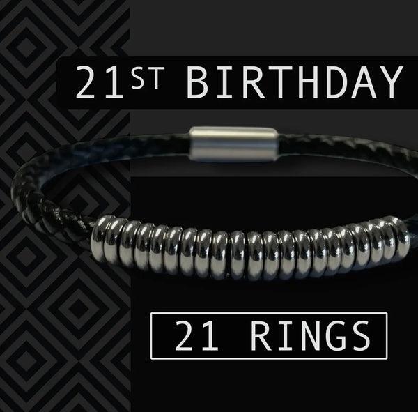 21st Birthday Bracelet