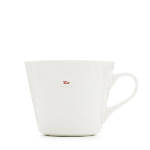 Keith Brymer Jones Mug Pair 350ml - Mr (red) & Mrs (lilac)