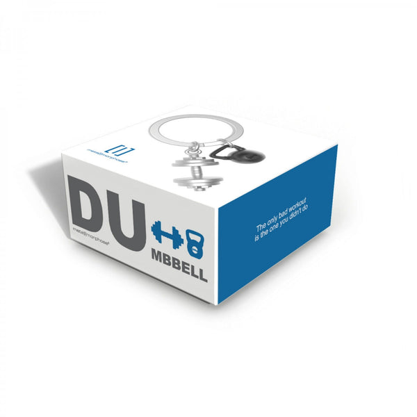 Meta[l]morphose® Dumbbell & Weights Gym Keyring