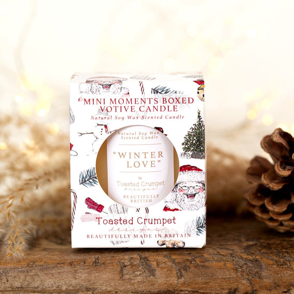 Mini Moments Boxed Votive Candle - All Things Jolly