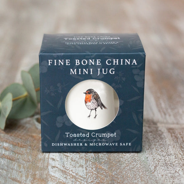 Robin Mini Jug in a Gift Box