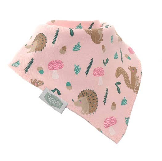 Cuddly Pinks bib set