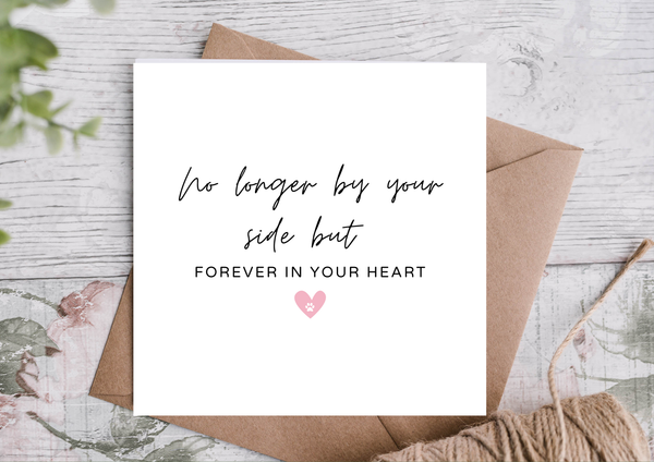 Pet loss Sympathy Card / Pet Loss Card  